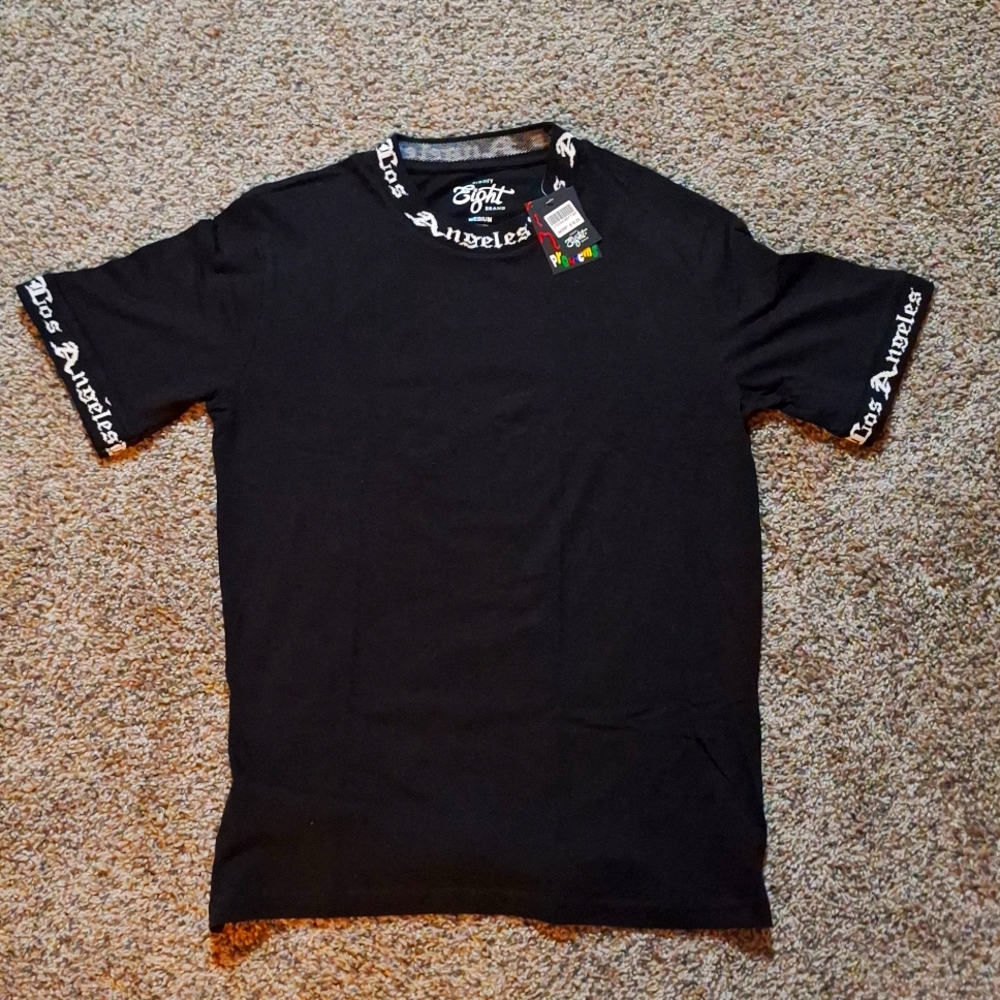 Eighty Eighty Brand Mens Medium T-Shirt Black *Never Worn